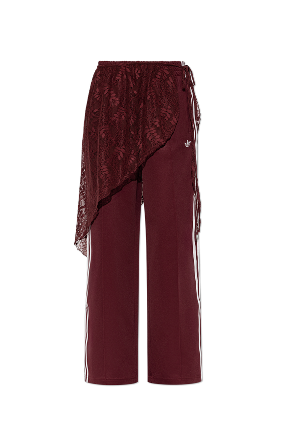 Track pants with a lace skirt od ADIDAS Originals