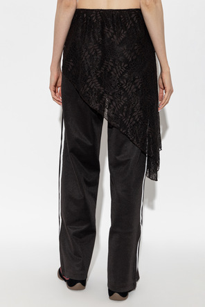 ADIDAS Originals Pantalón de chándal con falda de encaje