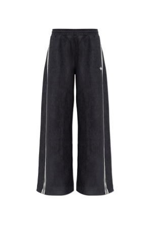 Wide-Leg Track Pants