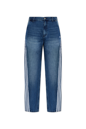 Straight-leg jeans