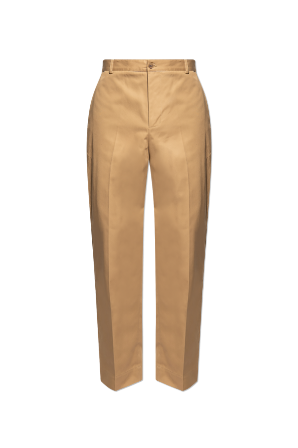 Pleat-front iconic trousers od Maison Kitsuné