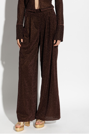 Oseree Trousers with Lurex thread