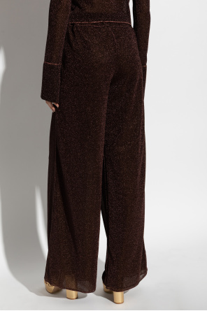 Oseree Trousers with Lurex thread