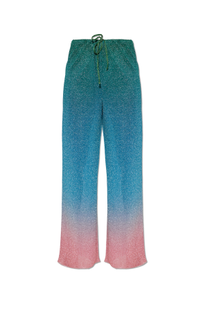 Trousers with Lurex thread