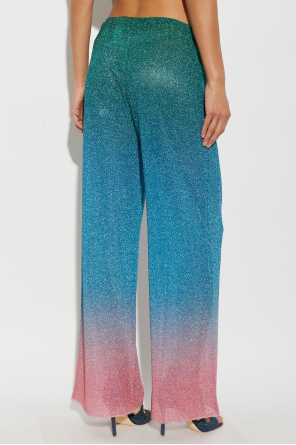 Oseree Trousers with Lurex thread