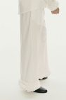 Le Petit Trou WHITE ‘Sofia’ ruffled trousers
