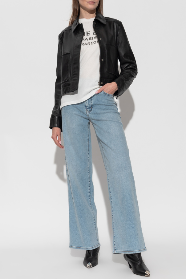 FRAME Wide-leg jeans