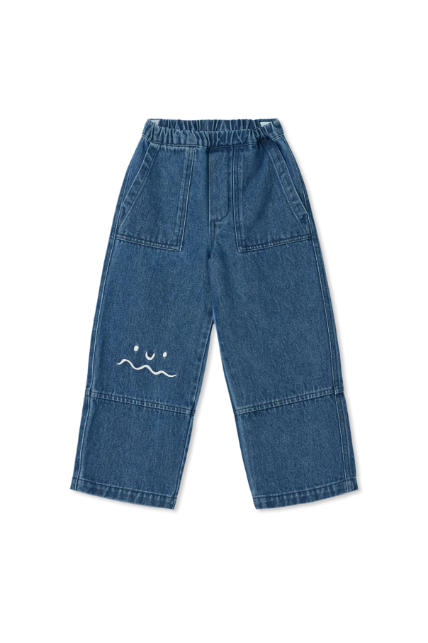 Jeans with 'Cesar' embroidery od Liewood