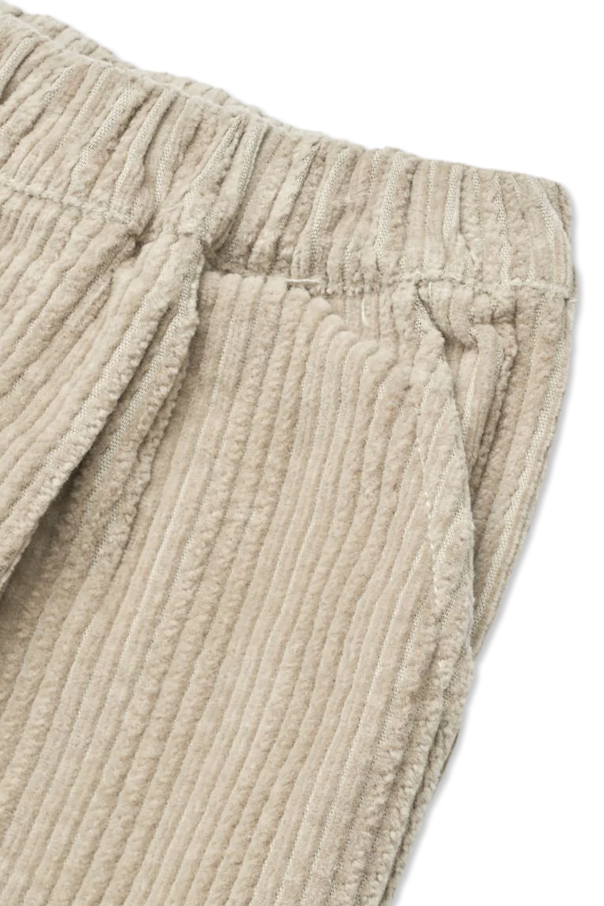 Liewood Pantalones de pana con parche con logo