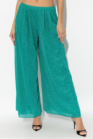 Oseree Trousers with lurex threads