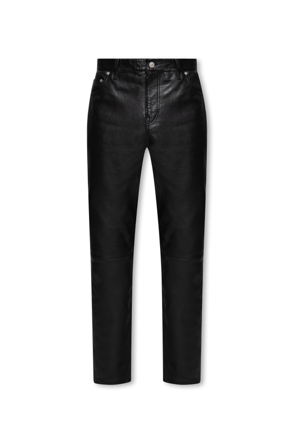 ‘Lynch’ leather trousers od AllSaints