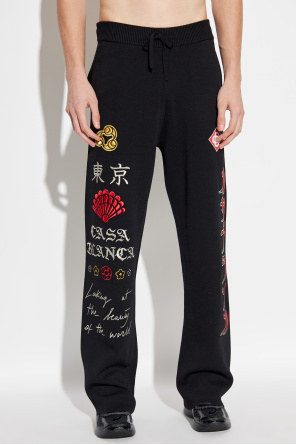 Casablanca Hose mit Logo