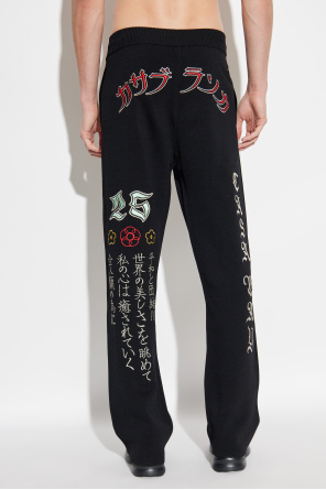 Casablanca Hose mit Logo