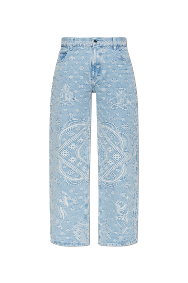 Patterned Jeans od Casablanca