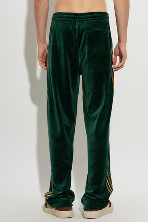 Casablanca Velvet track pants with logo