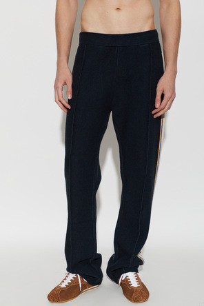 Casablanca Trousers with Colorful Side Stripes