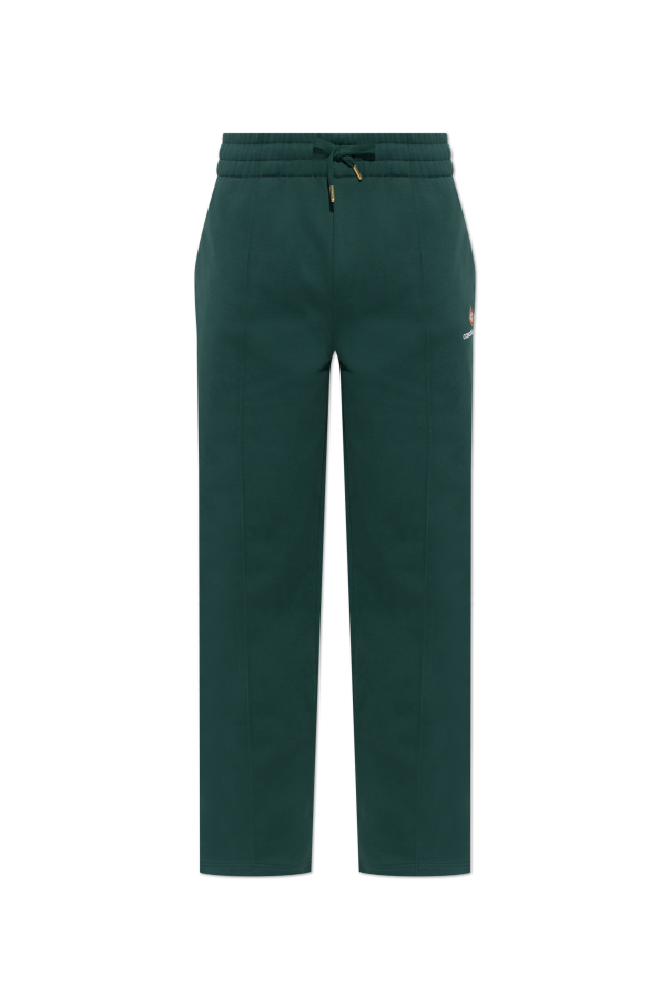 Sweatpants with straight-leg cut od Casablanca