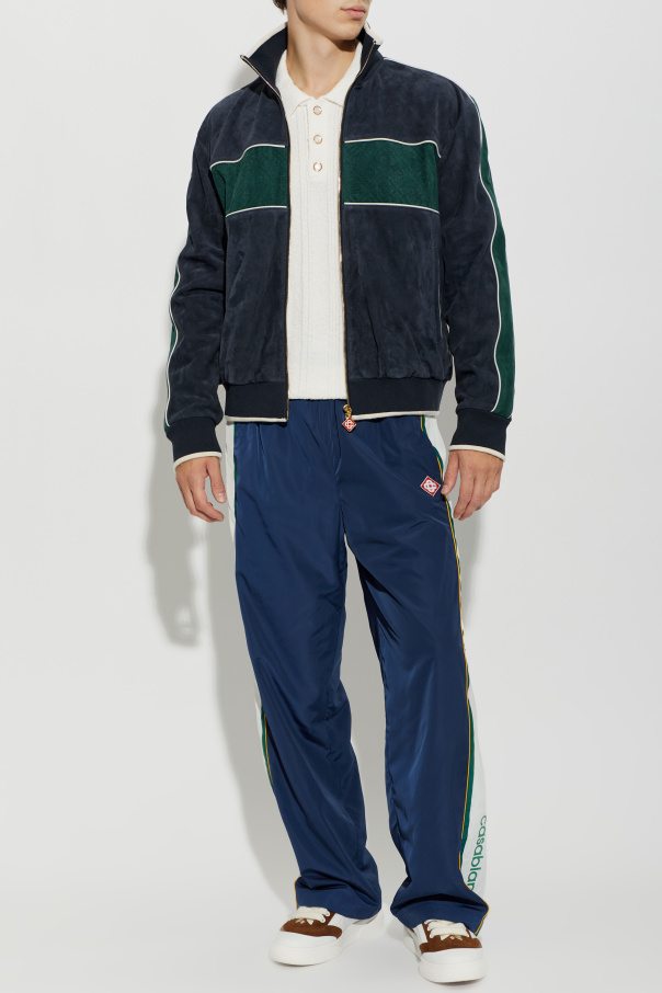 Casablanca Trousers with logo patch