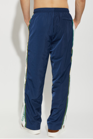 Casablanca Trousers with logo patch