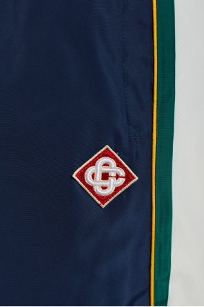 Casablanca Trousers with logo patch