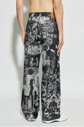 Casablanca Patterned jeans