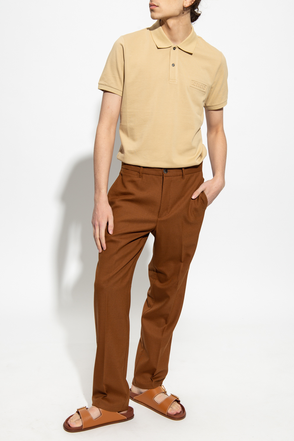 Samsøe Samsøe Pleat-front trousers