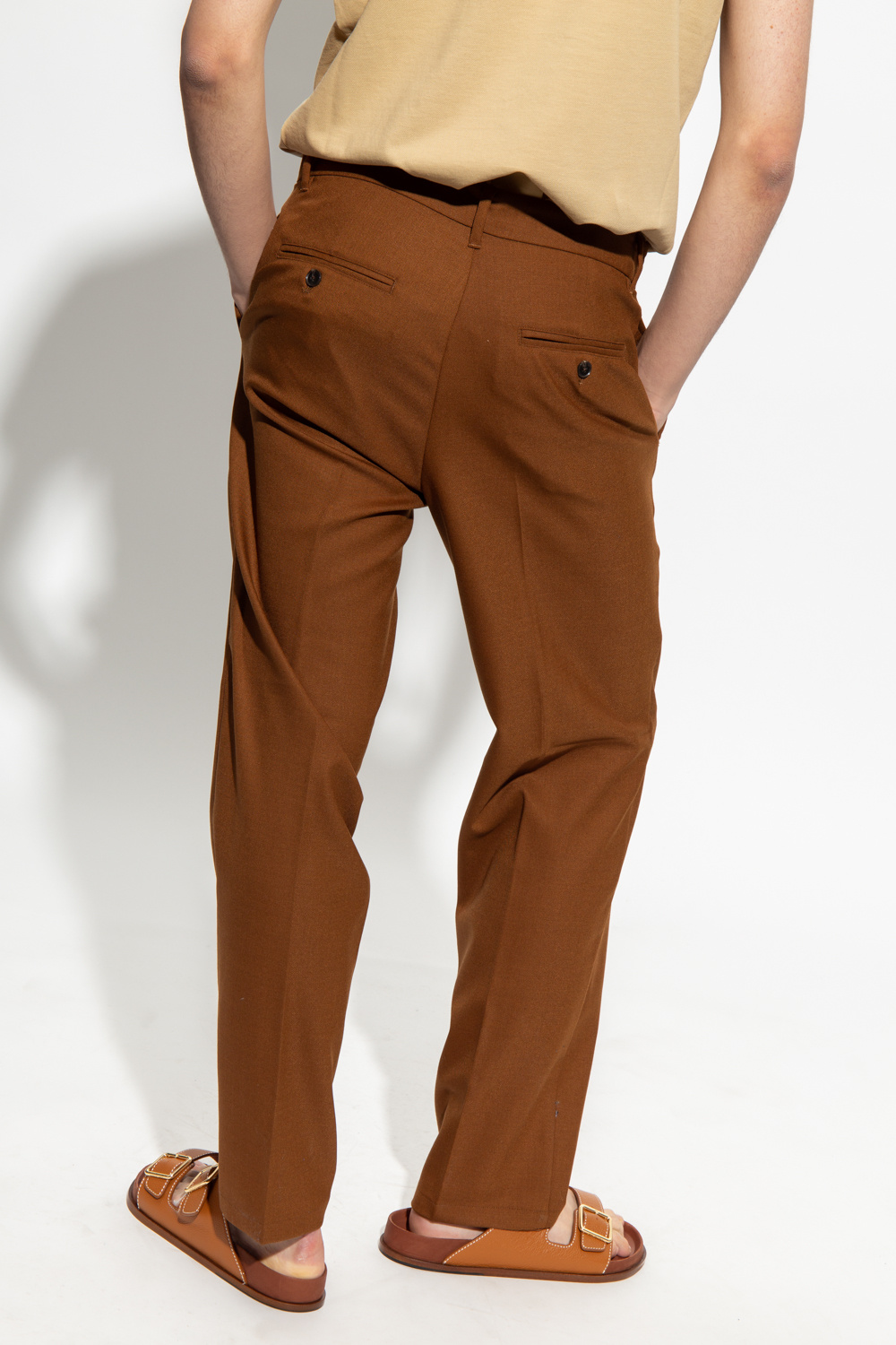 Samsøe Samsøe Pleat-front trousers