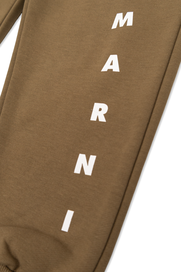 Marni Kids Sweatpants with logo