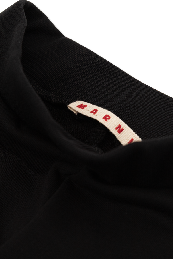 Marni Kids Sweatpants with logo