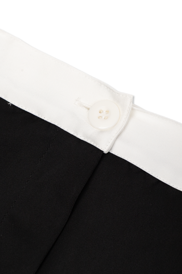 Marni Kids Hose mit gesticktem Logo