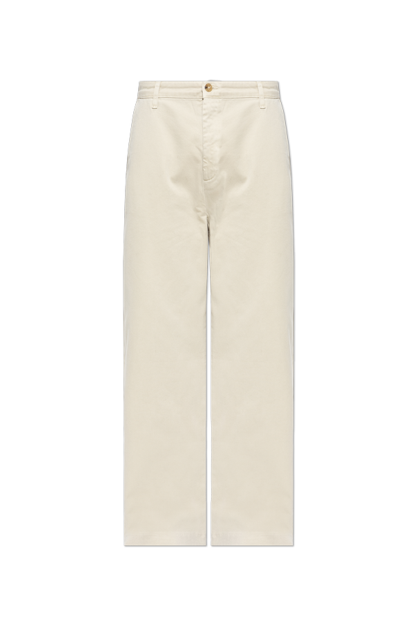Cotton straight-leg trousers od FRAME