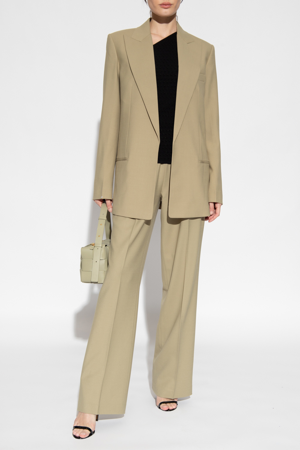 Helmut Lang Pleat-front trousers