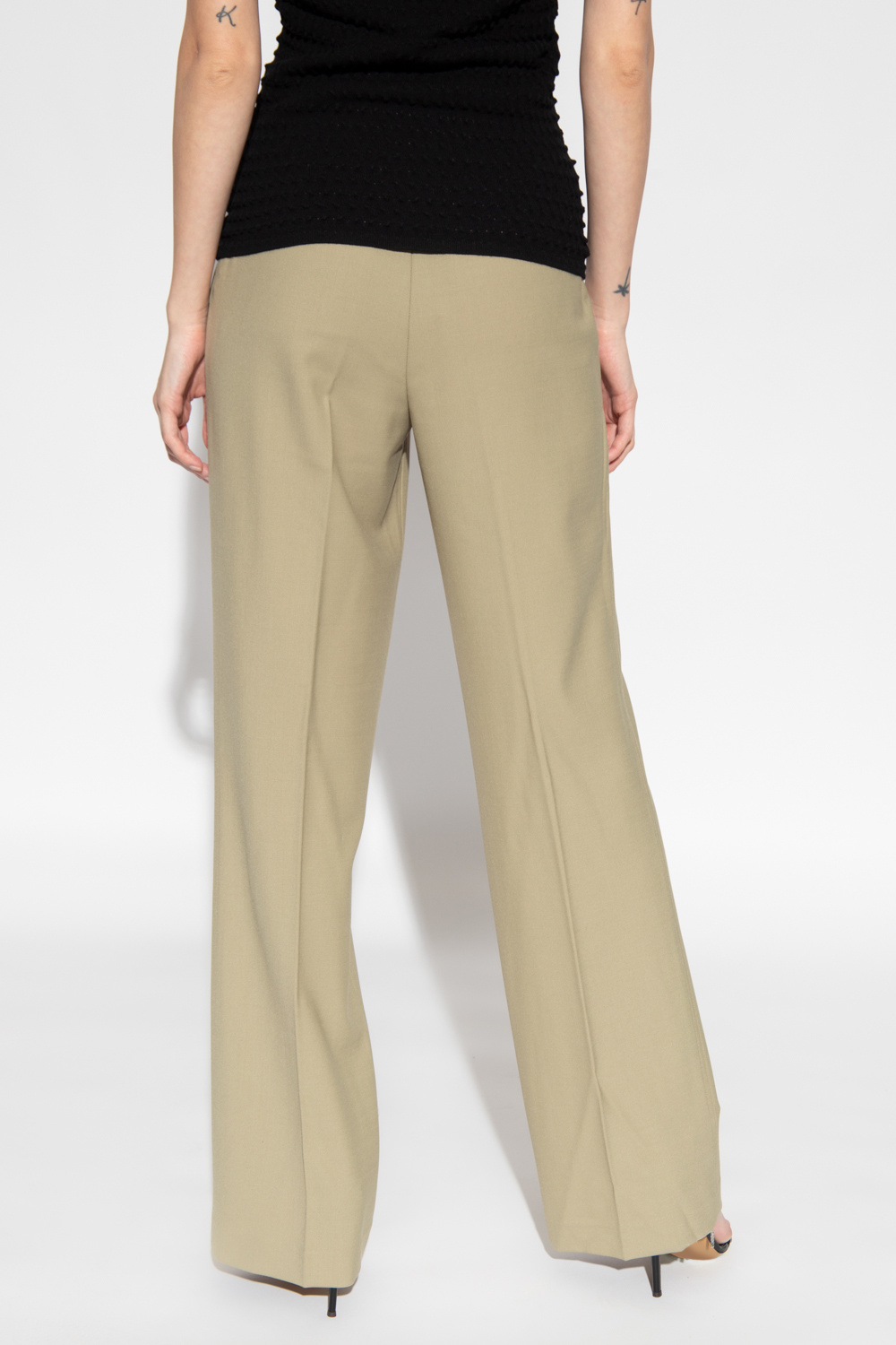 Helmut Lang Pleat-front trousers