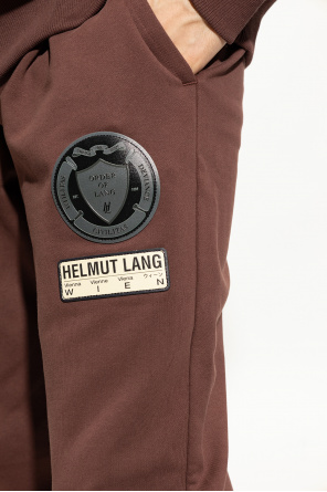 Helmut Lang Patched sweatpants