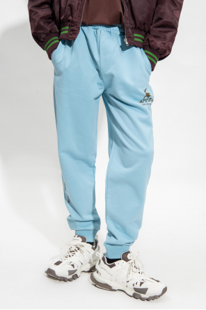 Helmut Lang Spodnie dresowe z logo