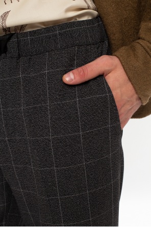 Samsøe Samsøe Checked trousers