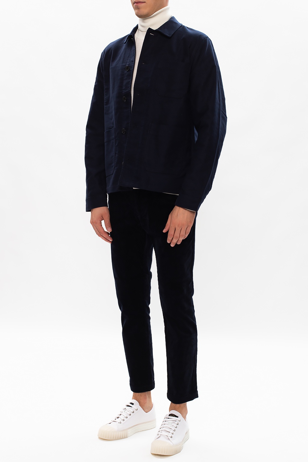 Samsøe Samsøe Tapered corduroy trousers