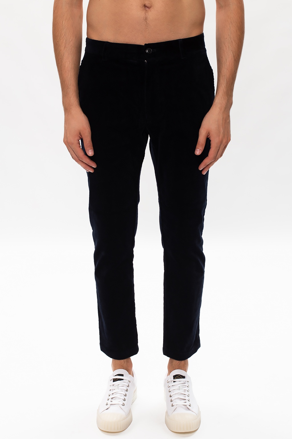 Samsøe Samsøe Tapered corduroy trousers