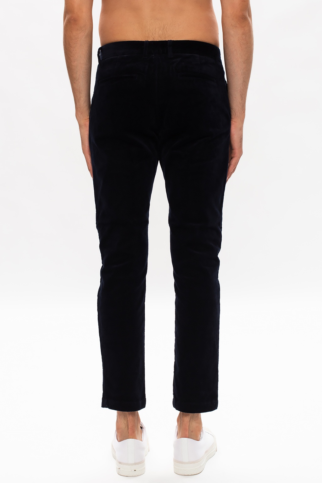 Samsøe Samsøe Tapered corduroy trousers