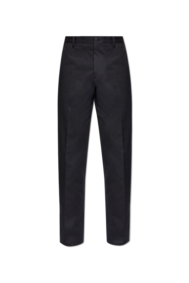 Tapered crease-leg trousers od Paul Smith