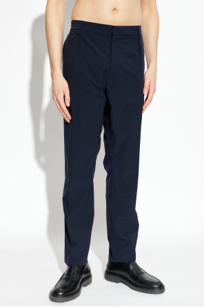 Paul Smith Tapered-leg crease trousers