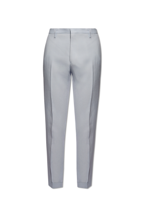 Linen pleat-front trousers od Paul Smith