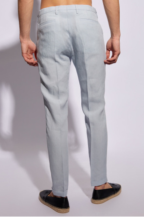 Paul Smith Linen pleat-front trousers