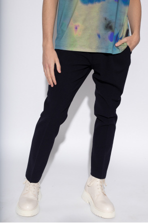 Paul Smith Wool pleat-front sulle trousers