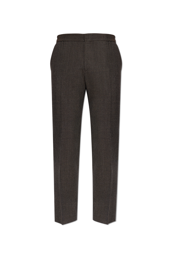 Paul Smith Spodnie ze wzorem w kratę