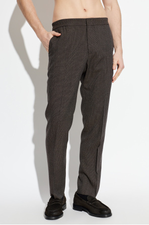 Paul Smith Spodnie ze wzorem w kratę