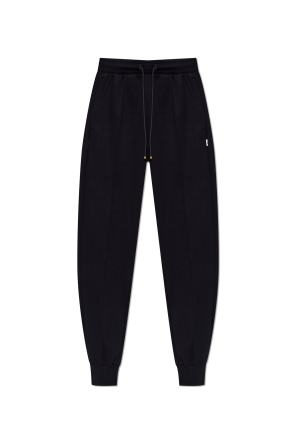 Sweatpants with stitching on the legs