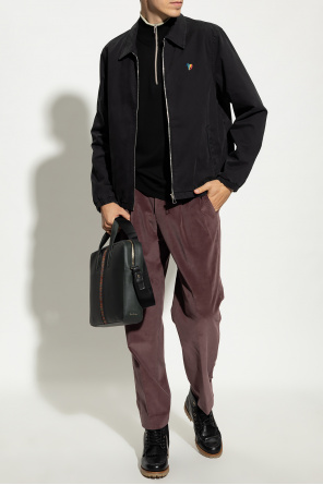 Corduroy pleat-front trousers od Paul Smith