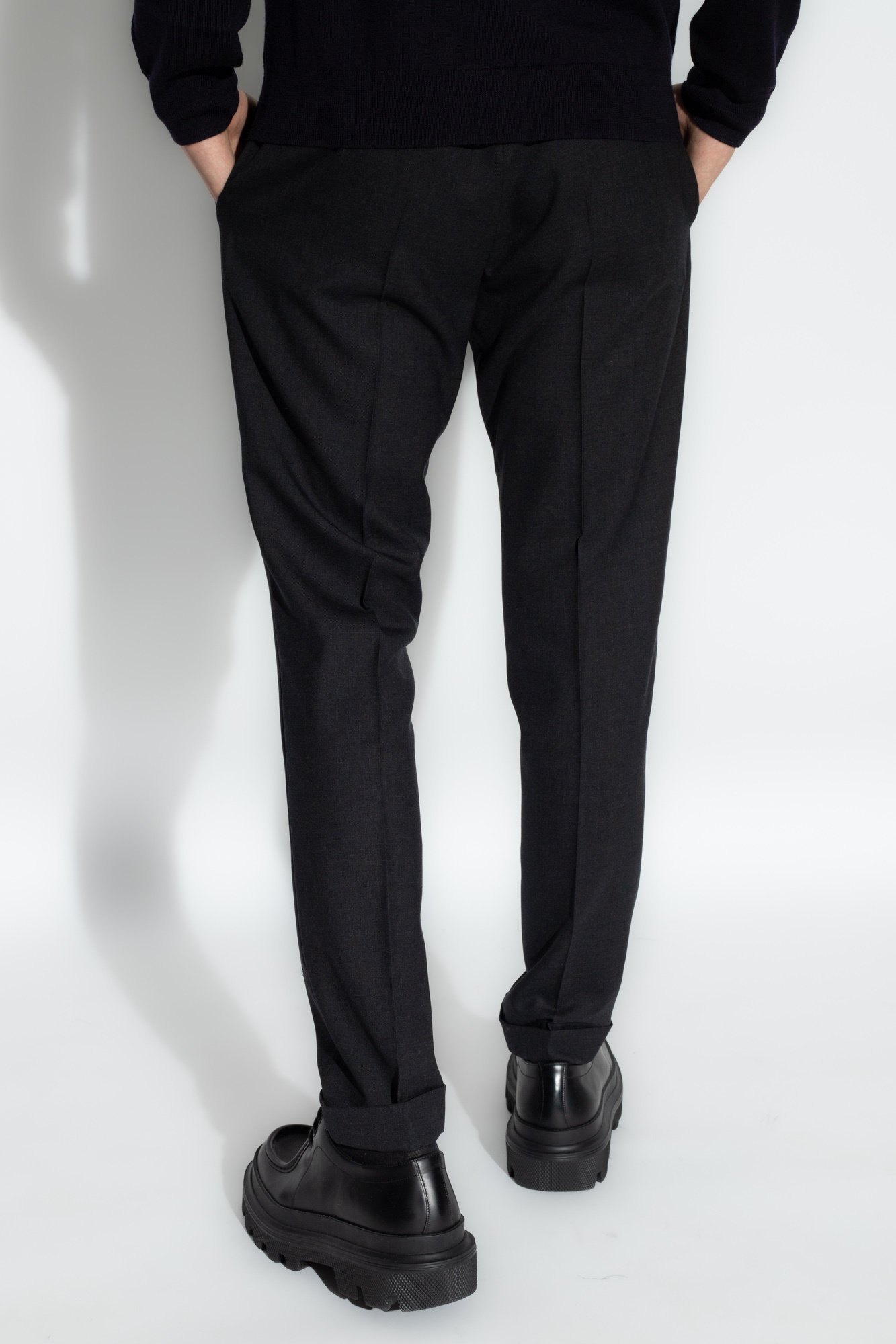 Paul Smith Wool pleat-front trousers