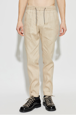 Paul Smith Trousers with rolled-up legs